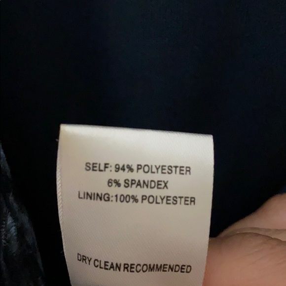 NWT Anthropology Velvet Blue Romper Sz S - Picture 6 of 6